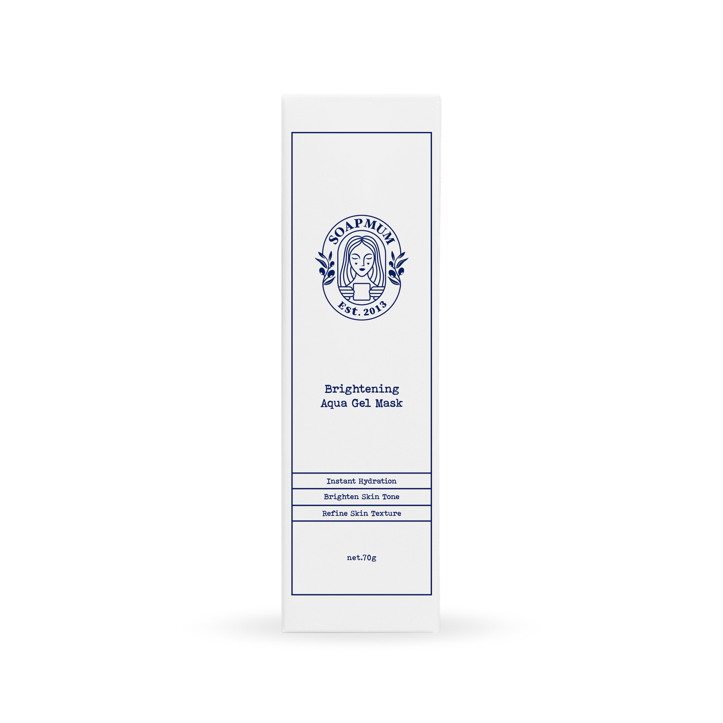 Brightening aqua gel mask 70g
