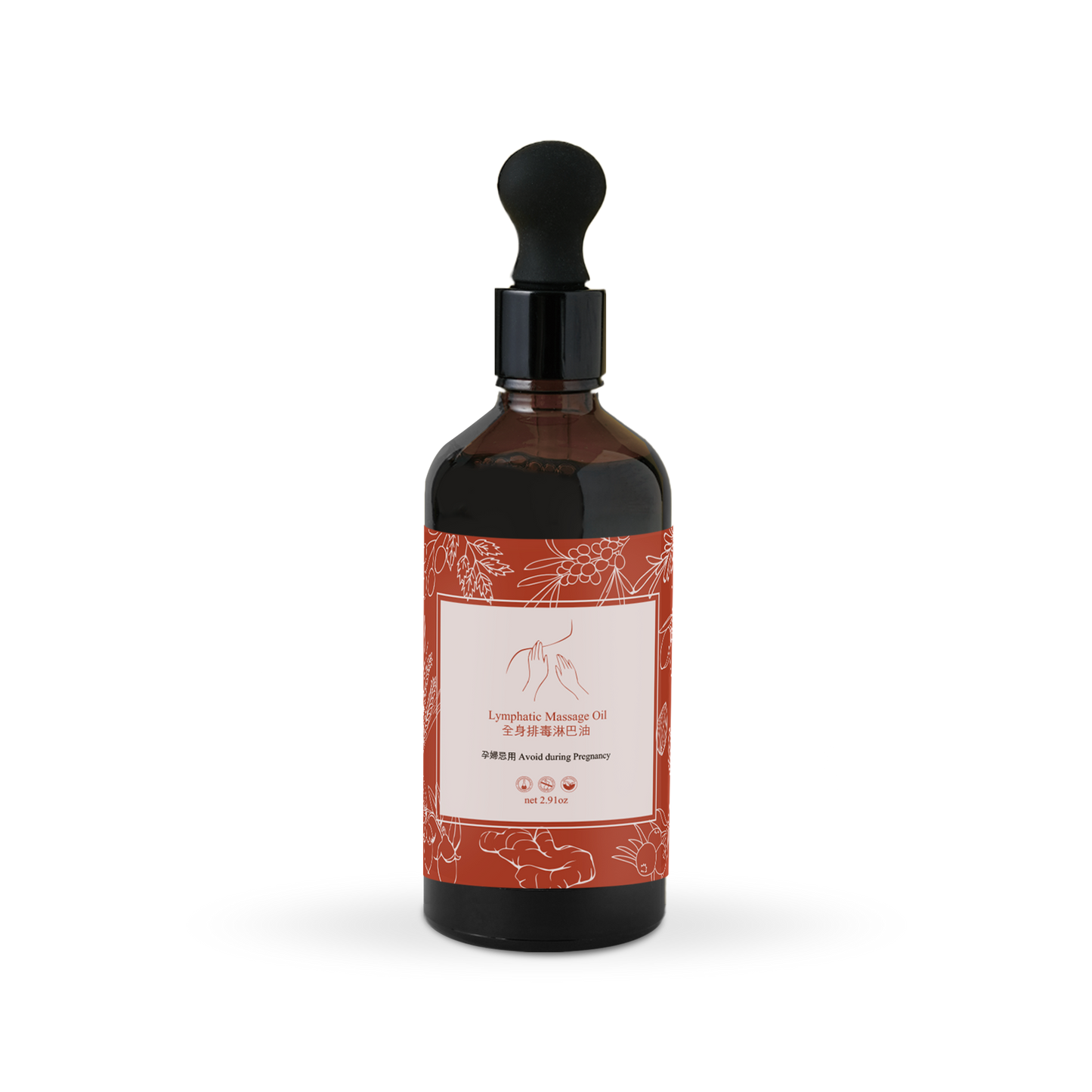 Lymphatic Massage Oil 2.91oz