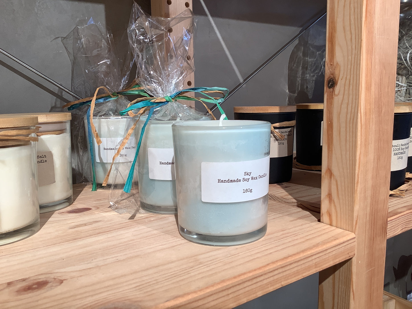 Sky soy candle