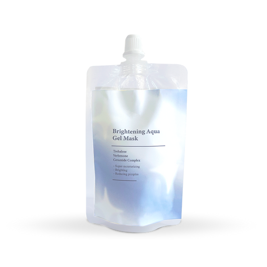 Brightening aqua gel mask net 2.47oz